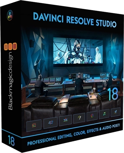 Цветокоррекция видео - Blackmagic Design DaVinci Resolve Studio 18.5.1 Build 6 (x64) by AlekseyPopovv