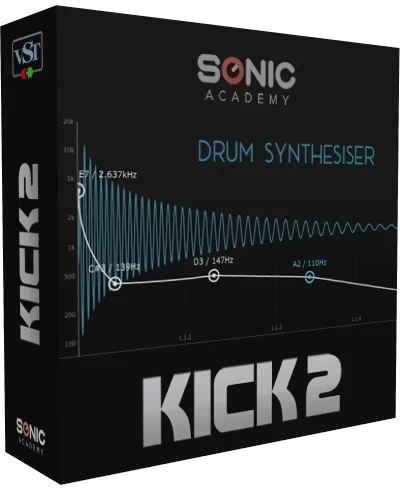 Драм-синтезатор Sonic Academy - KICK 2 1.1.4 VSTi, AAX (x86/x64) RePack