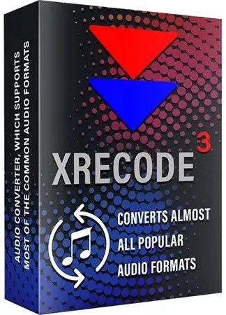 Популярный аудиоконвертер Xrecode 3 1.161 by elchupacabra