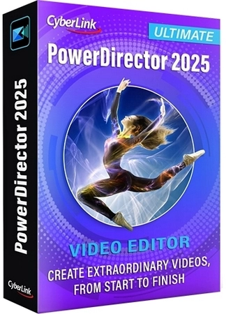 Редактирование и запись видео CyberLink PowerDirector 2025 Ultimate 23.0.0927.2 (x64)