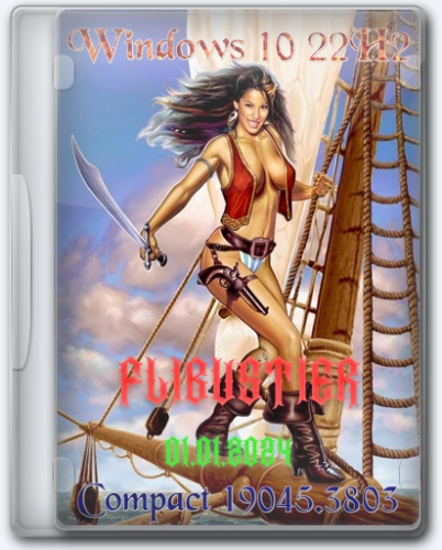 Windows 10 22H2 Compact (19045.3803) by Flibustier 01.01.2024