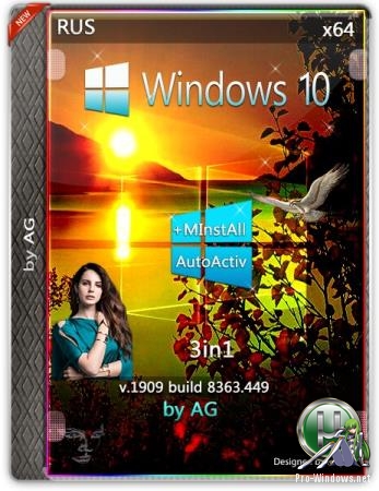 Windows 10 3in1 WPI by AG 10.2019 18363.449