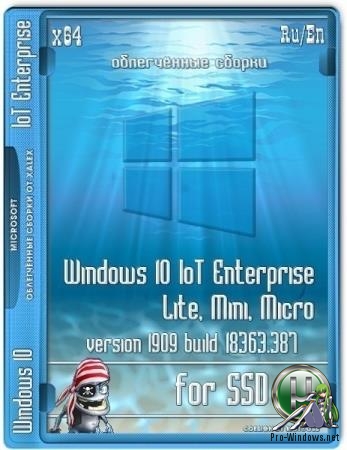 Windows 10 IoT Enterprise Lite, mini, micro 1909 (18363.387) for SSD xlx (x64)