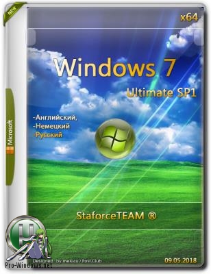 Windows 7 Build 7601 UltimateSP1 x64 (RTM) 09.05.2018 / =© StaforceTEAM= /