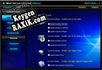 Gilisoft USB Lock Key генератор